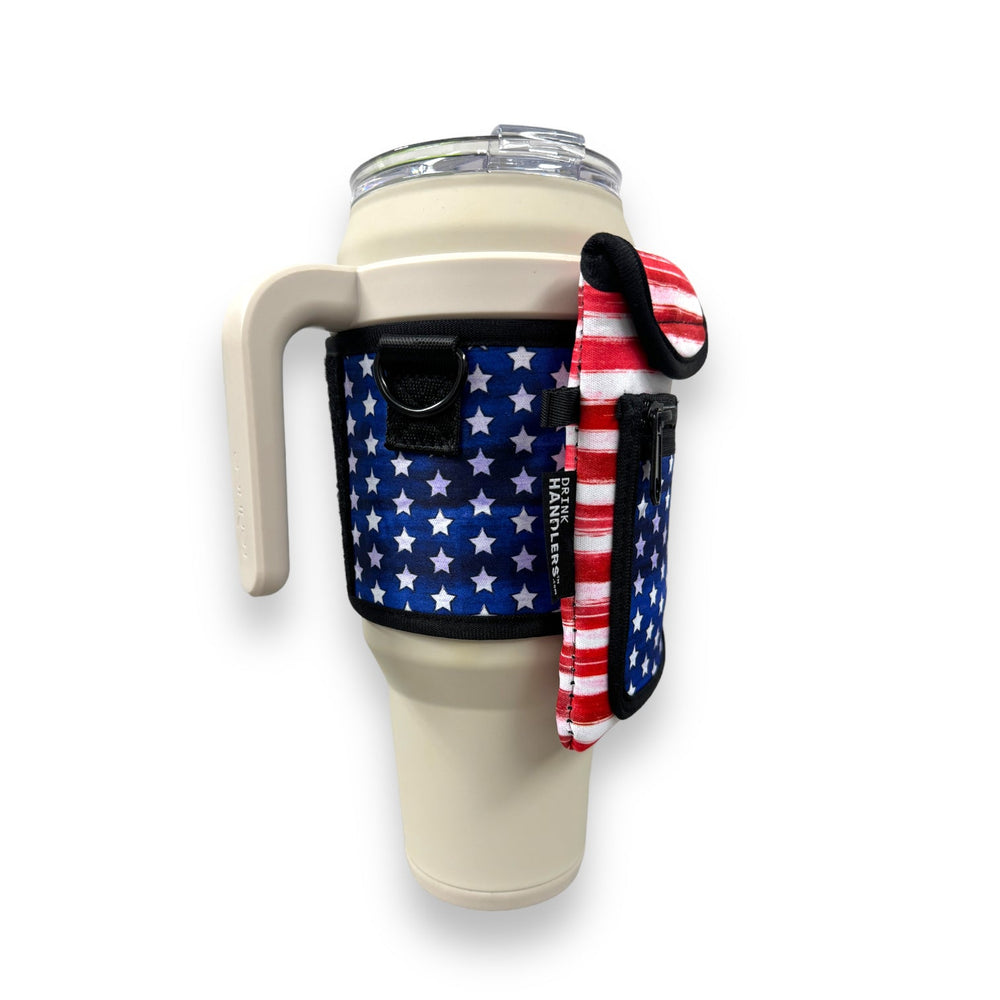 Merica Wrap Around Drink Pocket - Drink Handlers