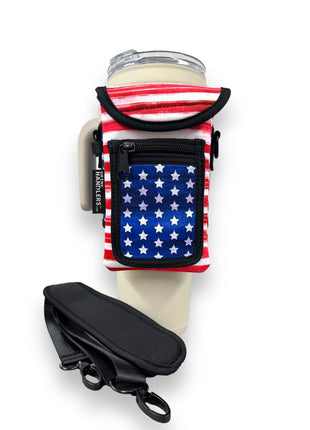 Merica Wrap Around Drink Pocket - Drink Handlers