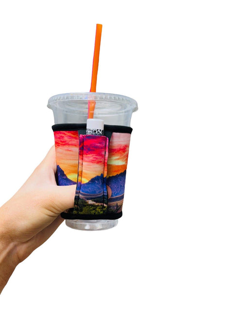 Mountains Small / Medium Bottomless Handler™ - Drink Handlers