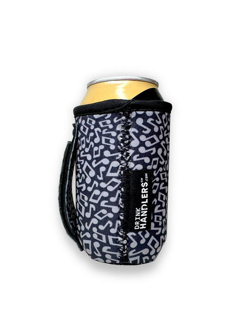 Music Notes 12oz Stubby Can Handler™ - Drink Handlers