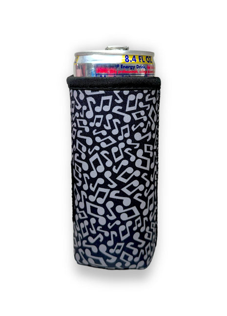 Music Notes 8-10oz Slim Can Handler™ - Drink Handlers