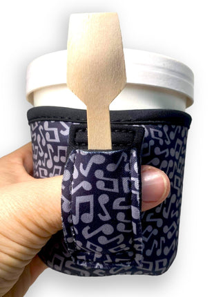 Music Notes Pint Size Ice Cream Handler™ - Drink Handlers