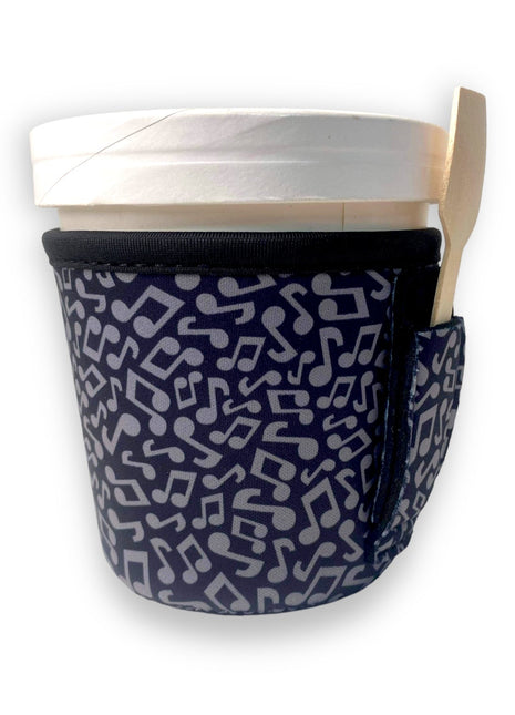 Music Notes Pint Size Ice Cream Handler™ - Drink Handlers
