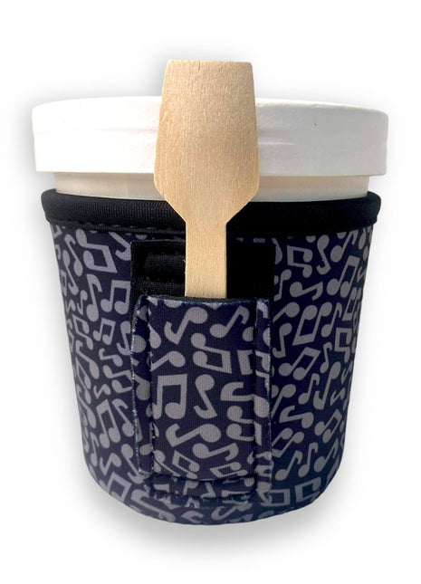 Music Notes Pint Size Ice Cream Handler™ - Drink Handlers