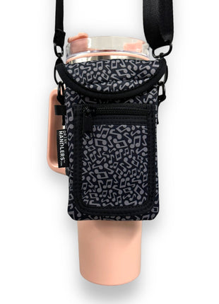 Music Notes Wrap Around Drink Pocket - Drink Handlers