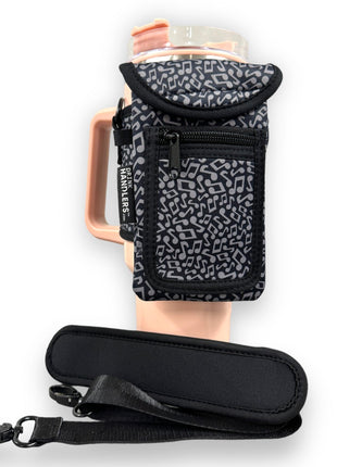 Music Notes Wrap Around Drink Pocket - Drink Handlers