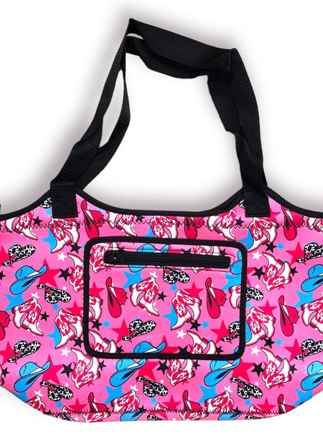 Nashville Cowgirl Neoprene Tote - Drink Handlers