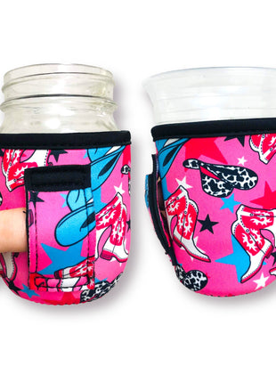 Nashville Cowgirl Small & Medium Coffee Handler™ - Drink Handlers