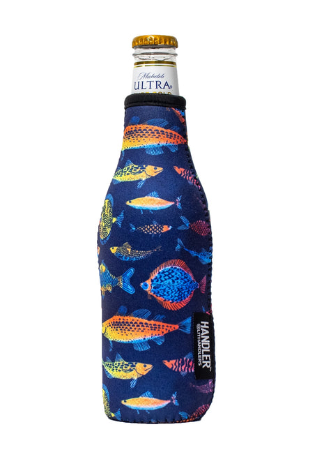 Neon Fish 12oz Bottleneck Sleeve- Limited Edition* - Drink Handlers