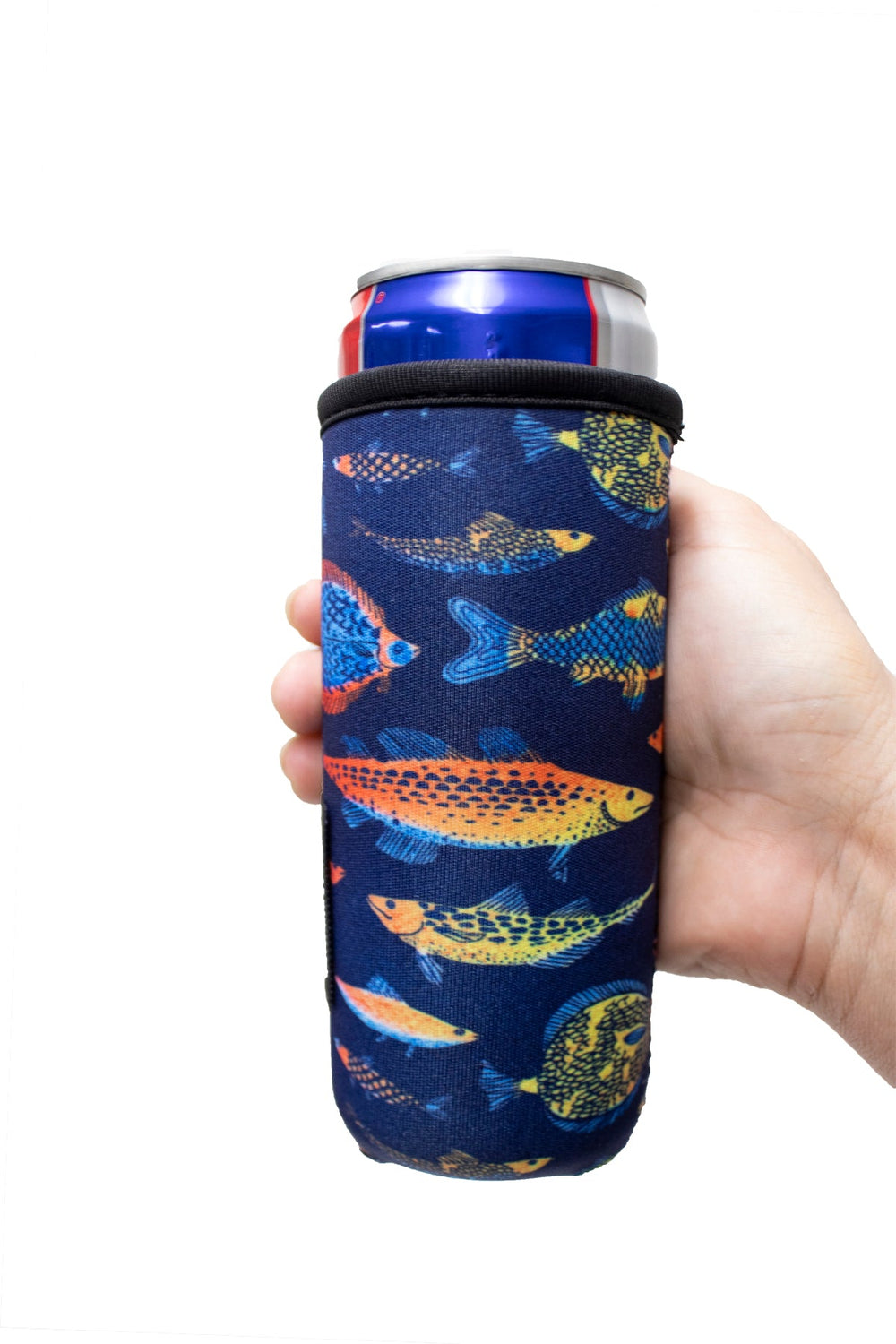 Neon Fish 12oz Slim Can Handler™ - Limited Edition* - Drink Handlers