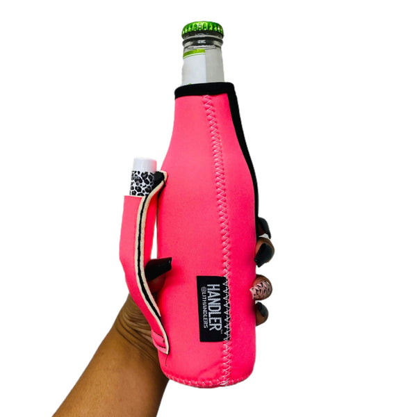Neon Pink 12oz Bottleneck Handler™ - Drink Handlers