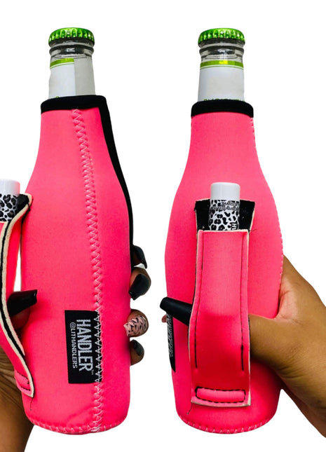 Neon Pink 12oz Bottleneck Handler™ - Drink Handlers