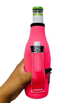 Neon Pink 12oz Bottleneck Handler™ - Drink Handlers