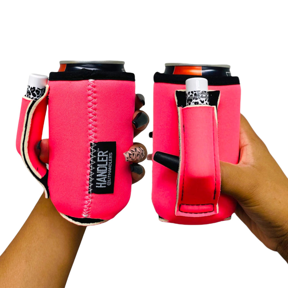 Neon Pink 12oz Regular Can Handler™ - Drink Handlers