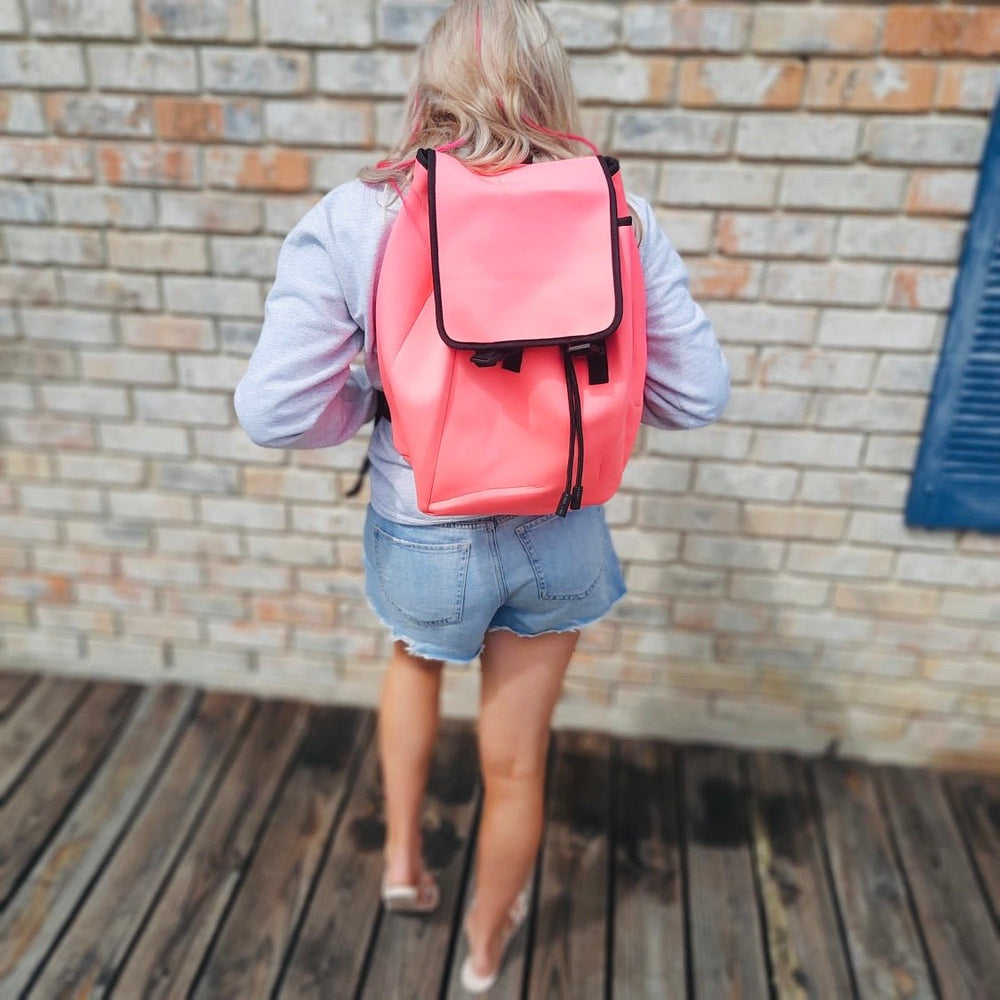 Neon Pink Backpack - Drink Handlers