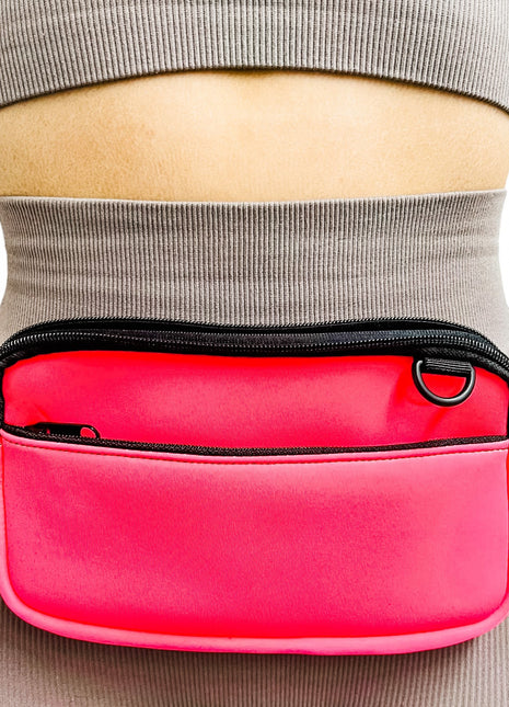 Neon Pink Cross Body Purse - Drink Handlers