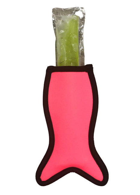 Neon Pink Mermaid Icy Pop Holder - Drink Handlers