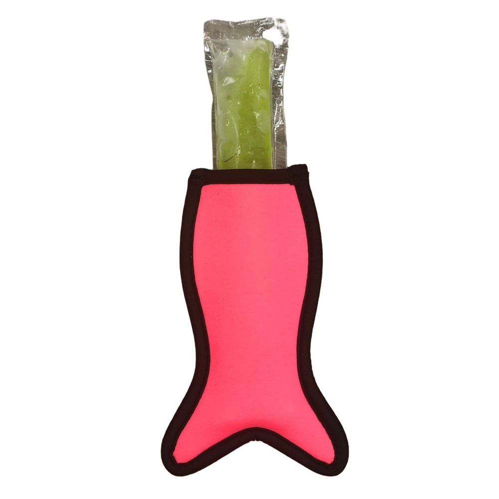 Neon Pink Mermaid Icy Pop Holder - Drink Handlers