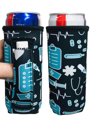 Nurse 12oz Slim Can Handler™ - Drink Handlers