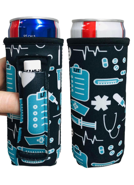 Nurse 12oz Slim Can Handler™ - Drink Handlers