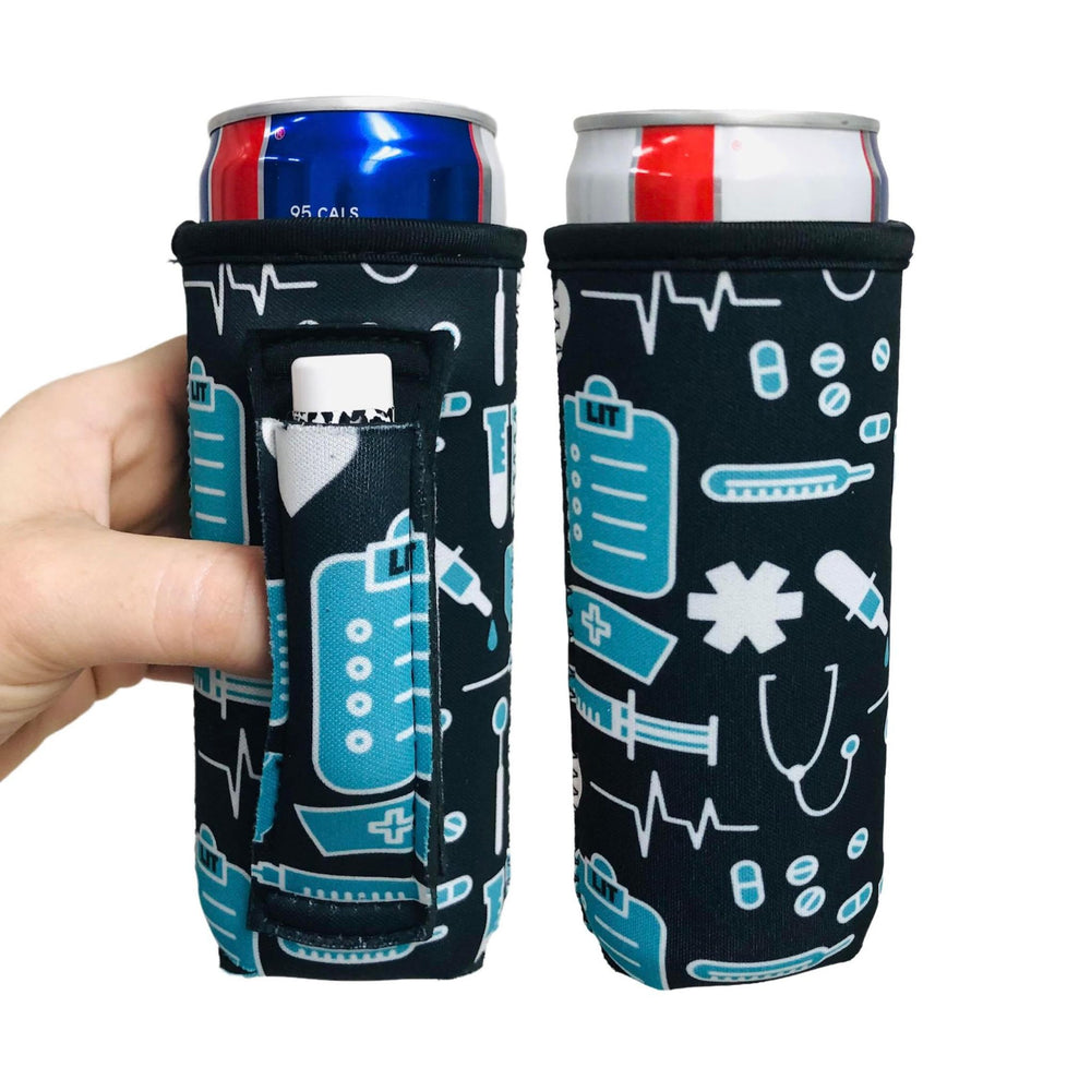 Nurse 12oz Slim Can Handler™ - Drink Handlers