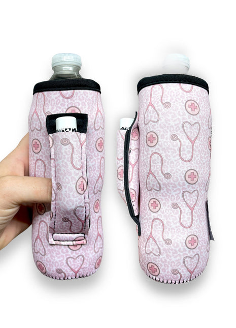 Nurse Leopard 16-24oz Soda & Water Bottle / Tallboy Can Handler™ - Drink Handlers