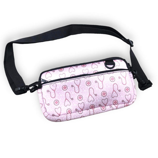 Nurse Leopard Cross Body Purse - Drink Handlers