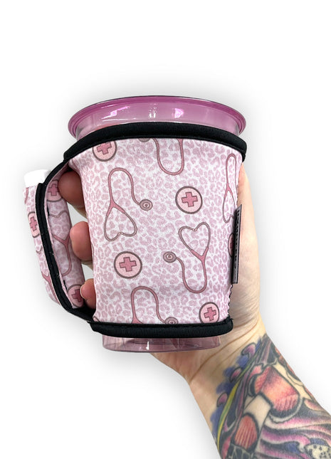 Nurse Leopard Small / Medium Bottomless Handler™ - Drink Handlers
