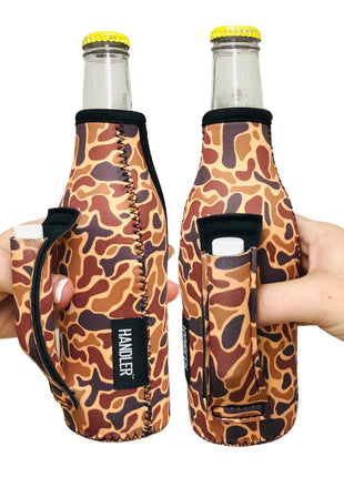 Old School Camo 12oz Bottleneck Handler™ - Drink Handlers