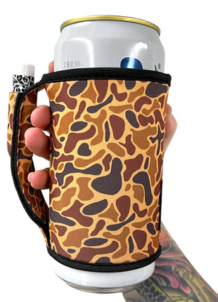 Old School Camo Large / XL Bottomless Handler™ - Drink Handlers