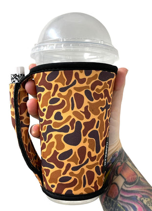 Old School Camo Large / XL Bottomless Handler™ - Drink Handlers