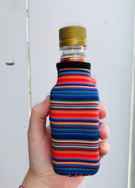 Orange Serape 8oz Mini Bottleneck Sleeve- Limited Edition* - Drink Handlers