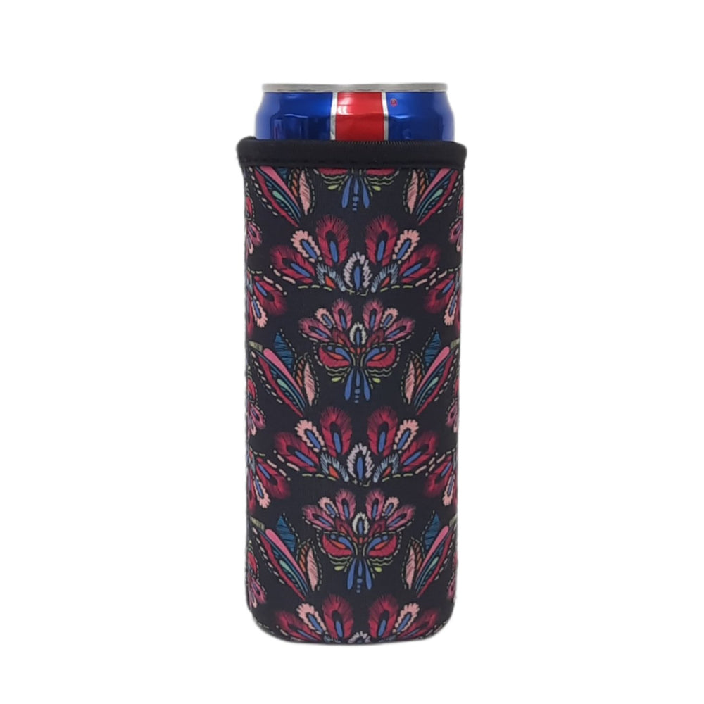 Pink Embroidery 12oz Slim Can Sleeve - Limited Edition* - Drink Handlers