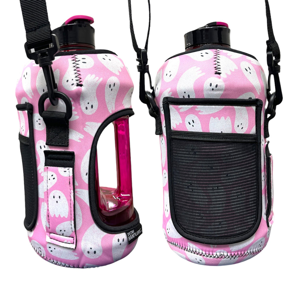 Pink Ghost 1/2 Gallon Jug Carrying Handler™ - Drink Handlers