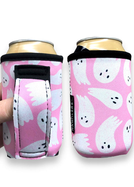 Pink Ghost 12oz Stubby Can Handler™ - Drink Handlers