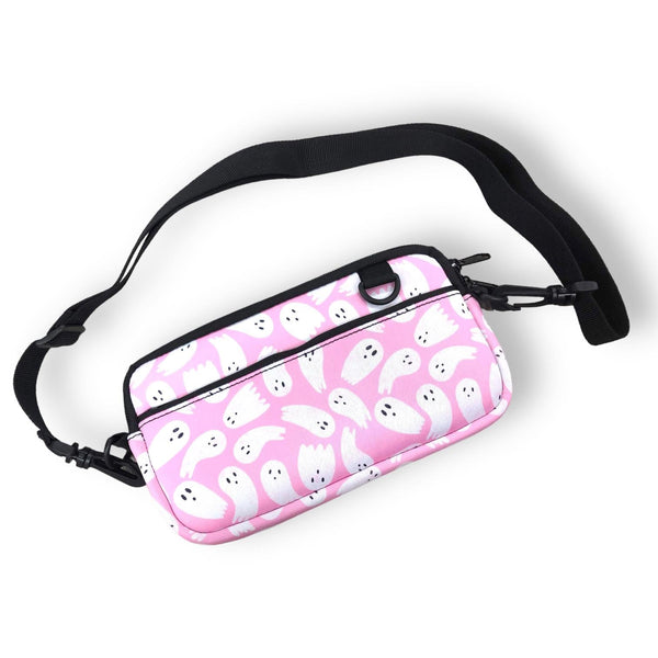 Pink Ghost Cross Body Purse - Drink Handlers