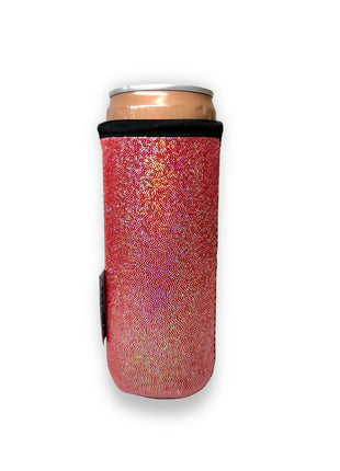 Pink Party 12oz Slim Can Handler™ - Drink Handlers