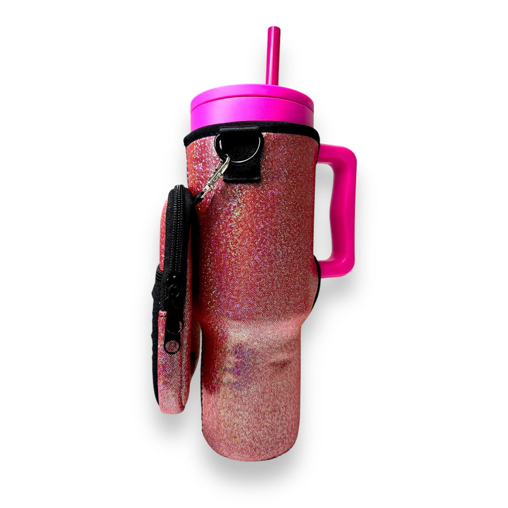 Pink Party Clip On Pocket Attachment - Drink Handlers