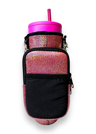 Pink Party Clip On Pocket Attachment - Drink Handlers