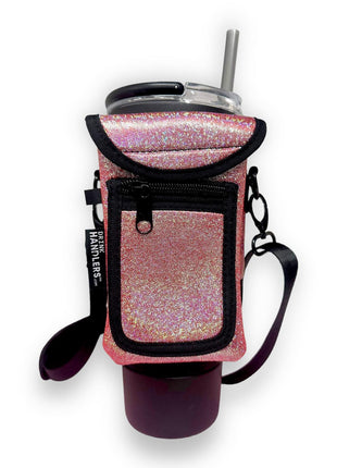 Pink Party Wrap Around Drink Pocket - Drink Handlers