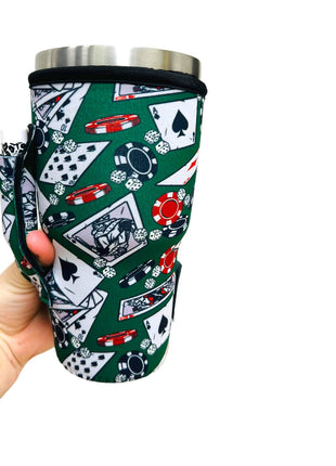 Poker 30oz Tumbler Handler™ - Drink Handlers
