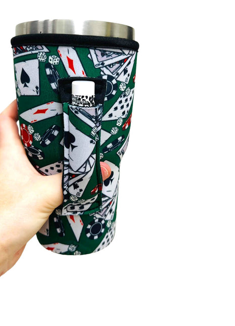 Poker 30oz Tumbler Handler™ - Drink Handlers