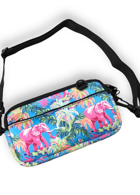Preppy Elephant Cross Body Purse - Drink Handlers