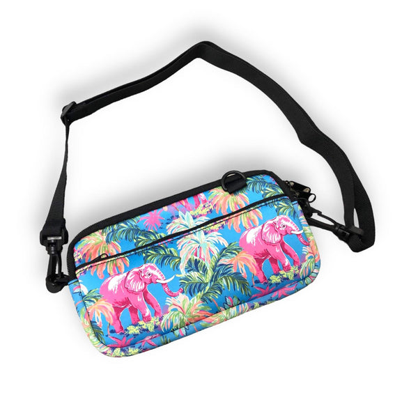 Preppy Elephant Cross Body Purse - Drink Handlers