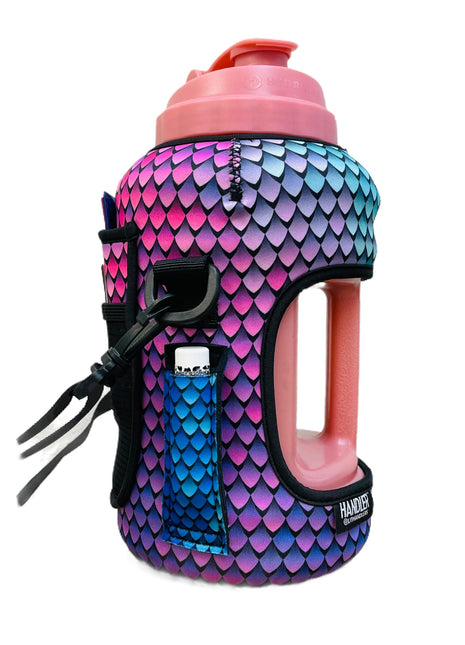 Purple Mermaid 1/2 Gallon Jug Carrying Handler™ - Drink Handlers