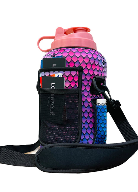 Purple Mermaid 1/2 Gallon Jug Carrying Handler™ - Drink Handlers
