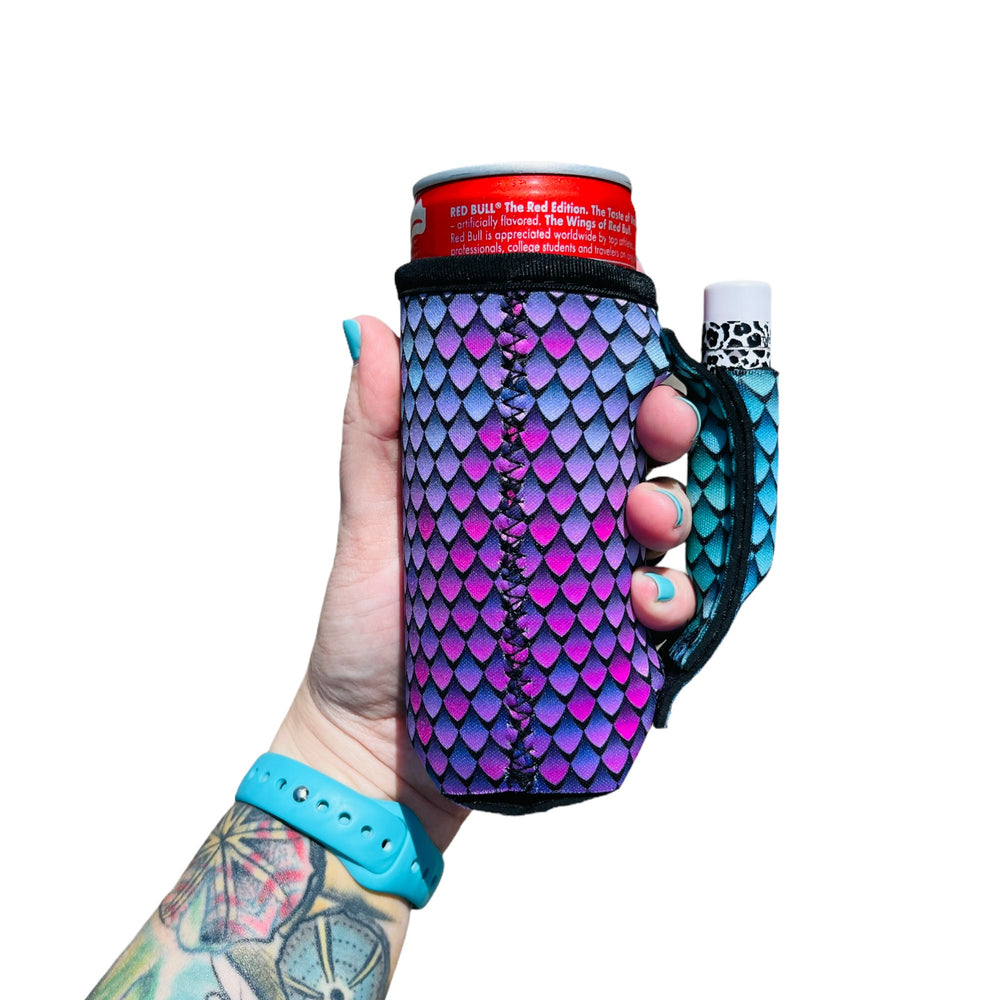 Purple Mermaid 8-10oz Slim Can Handler™ - Drink Handlers