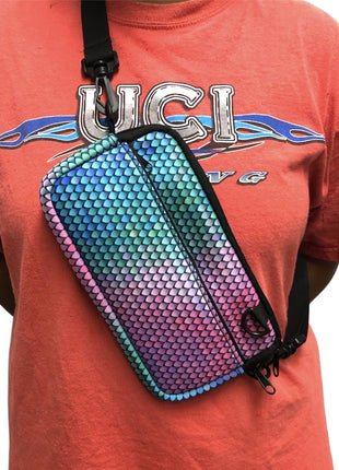 Purple Mermaid Cross Body Purse - Drink Handlers