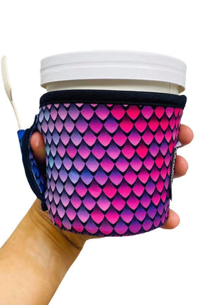 Purple Mermaid Pint Size Ice Cream Handler™ - Drink Handlers