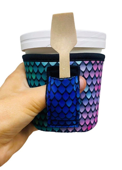 Purple Mermaid Pint Size Ice Cream Handler™ - Drink Handlers